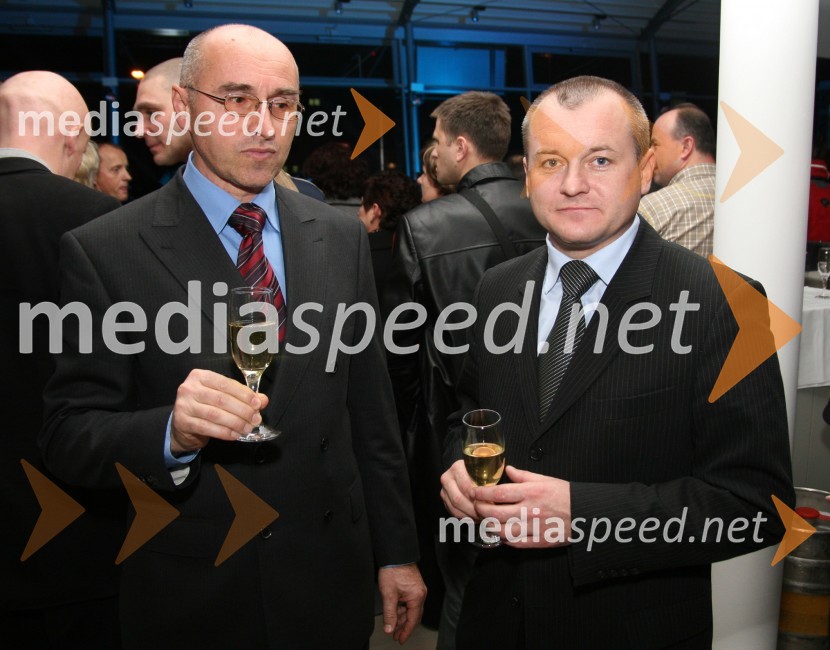 Andrej Hajdinjak, direktor Porsche Maribor in Franc Kangler, mariborski županPorsche Maribor, otvoritev salona vozil Audi