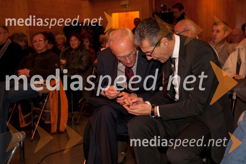 Janez Pergar, Stojan Petrič, predsednik uprave Kolektor groupAli Žerdin in Aleksander Lucu, pogovor o omrežjih moči