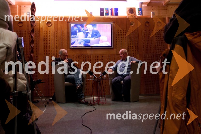 Ali Žerdin, novinar in Aleksander Lucu Luc, novinarAli Žerdin in Aleksander Lucu, pogovor o omrežjih moči