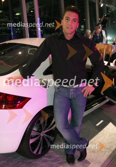 Mišo Stevanovič, BarPorsche Maribor, otvoritev salona vozil Audi