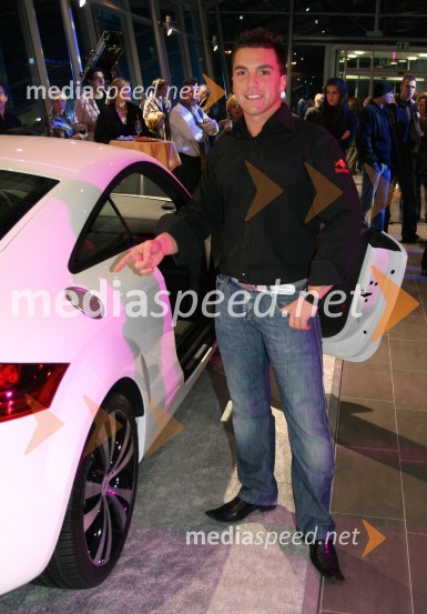 Mišo Stevanovič, BarPorsche Maribor, otvoritev salona vozil Audi