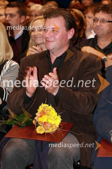 Robi Erjavec, prejemnik Zahvalne listine za dobrotnika leta 2012Ljudje odprtih rok