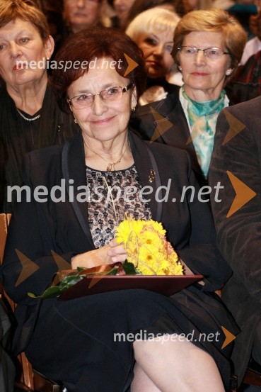Vladka Škof, prejemnica Zahvalne listine za dobrotnico leta 2012 	 
Ljudje odprtih rok