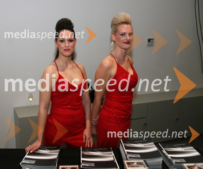 HostesiPorsche Maribor, otvoritev salona vozil Audi