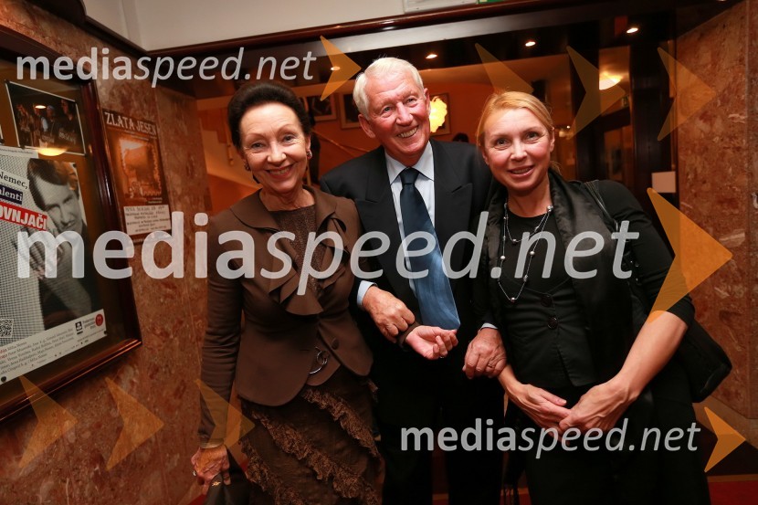 	Božena in Lojze Gorenc ter Vesna Reichman, igralkaPrešernovo gledališče Kranj, premiera predstave Rokovnjači