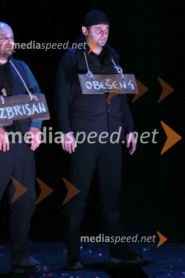 Gorazd Jakomini, igralecPrešernovo gledališče Kranj, premiera predstave Rokovnjači