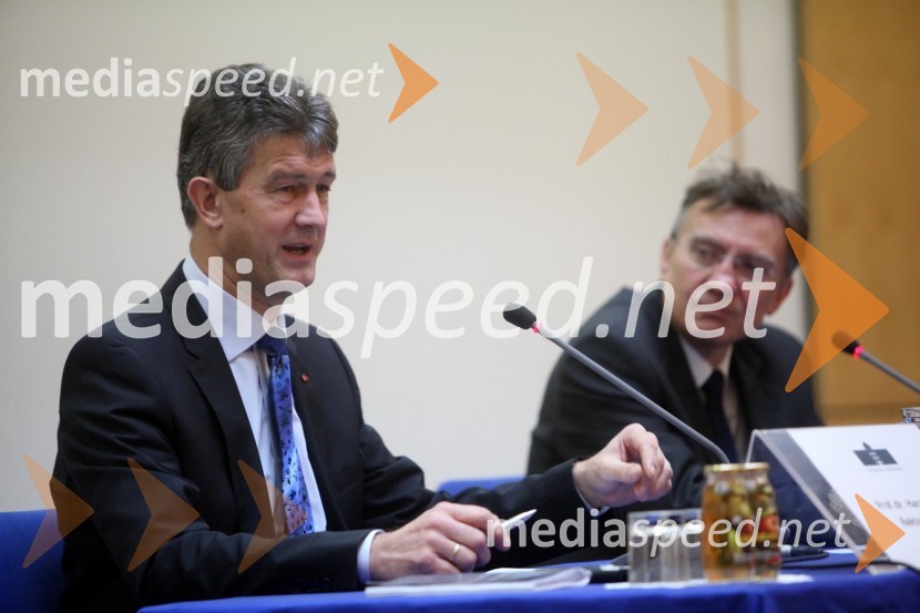 Prof. dr. Harald Kainz, rektor TU Graz in prof. dr. Danijel Rebolj, rektor Univerze v MariboruObisk rektorja TU Graz prof. dr. Haralda Kainza in zasedanje Slovenske rektorske konference