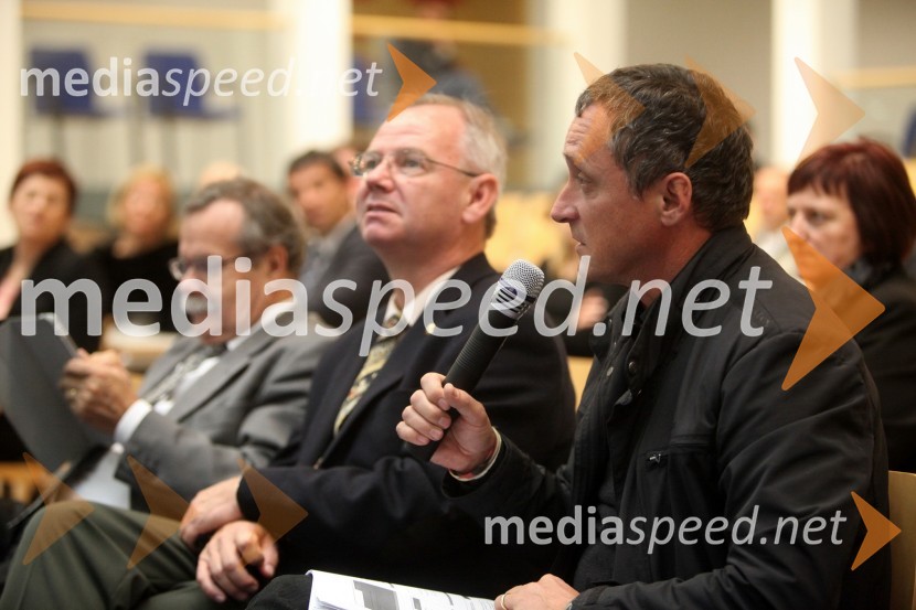 Prof. dr. Dušan Lesjak, predstavnik Ministrstva za izobraževanje, znanost, kulturo in športObisk rektorja TU Graz prof. dr. Haralda Kainza in zasedanje Slovenske rektorske konference