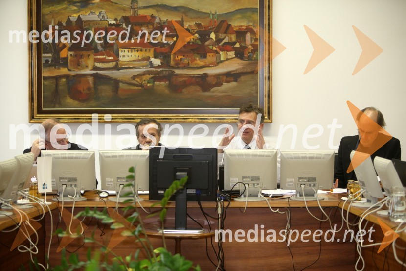 	Prof. dr. Danilo Zavrtanik, rektor Univerze v Novi Gorici, prof. dr. Radovan Stanislav Pejovnik, rektor Univerze v Ljubljani, prof. dr. Danijel Rebolj, rektor Univerze v Mariboru in prof. dr. Dragan Marušič, rektor Univerze na PrimorskemObisk rektorja TU Graz prof. dr. Haralda Kainza in zasedanje Slovenske rektorske konference