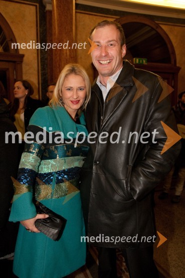 Ivana Vrviščar, direktorica Kraš Slovenija d.o.o.; Primož Kreft, direktor Kotányi SlovenijaModna revija Mura, predstavitev pomladno - poletne kolekcije 2013