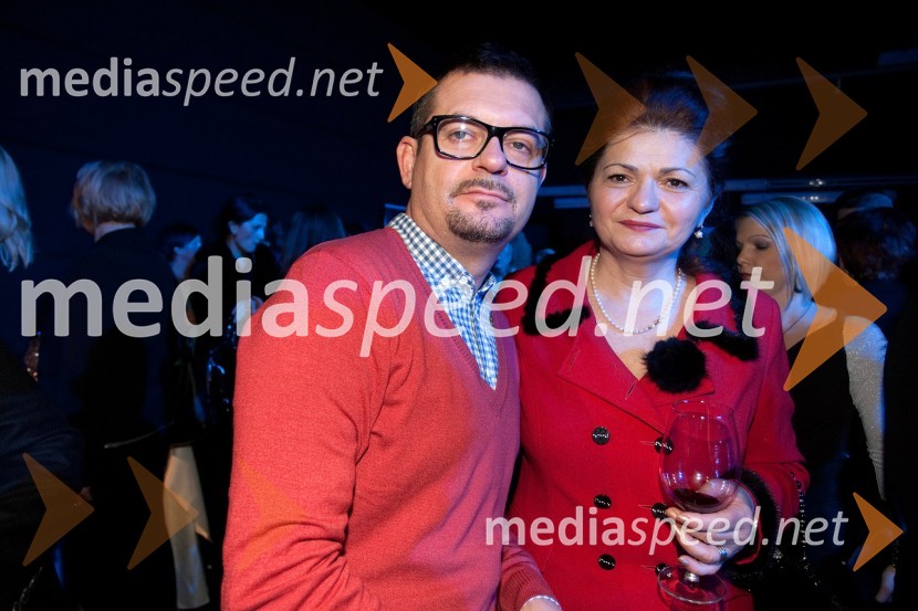 Aleš Čakš, Finance Trendi; Milena Eber, Krznarstvo EberModna revija Mura, predstavitev pomladno - poletne kolekcije 2013