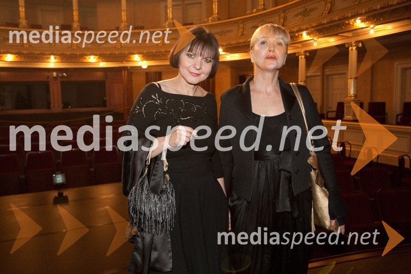 Jožica Brodarič, modna poznavalka; Barbara Žnidar, Projekt 27Modna revija Mura, predstavitev pomladno - poletne kolekcije 2013