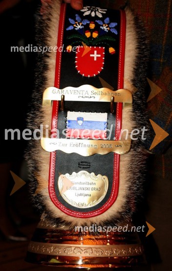 Otvoritev tirne vzpenjače na Ljubljanski grad