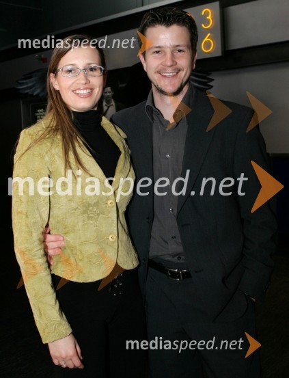 Boštjan Romih z ženo LaroBoštjan Romih