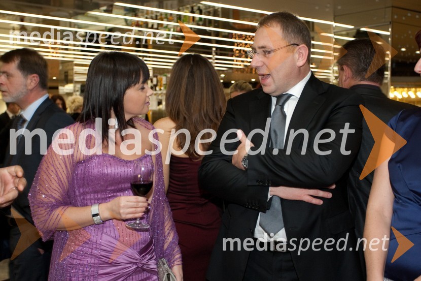 Mag. Andreja Jernejčič, direktorica podjetja Lin&Nil; Roman Koritnik, generalni direktor IBM Slovenija20. Managerski koncert