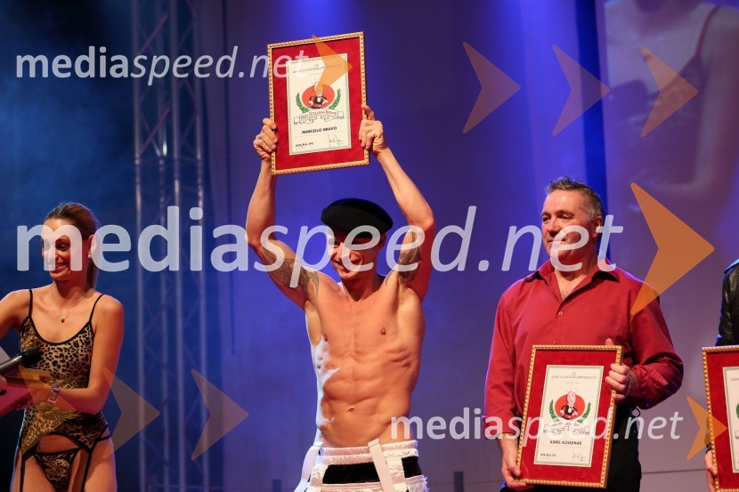 ...; Marcello Bravo, porno igralec; ...Sejem erotike 69 in podelitev nagrad Zlati Stojan