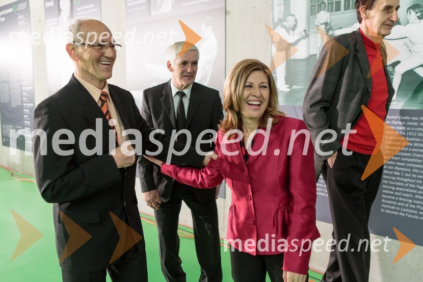 	Miro Cerar, nekdanji gimnastičar; Mima Jaušovec, nekdanja tenisačicaHram športnih junakov, otvoritev