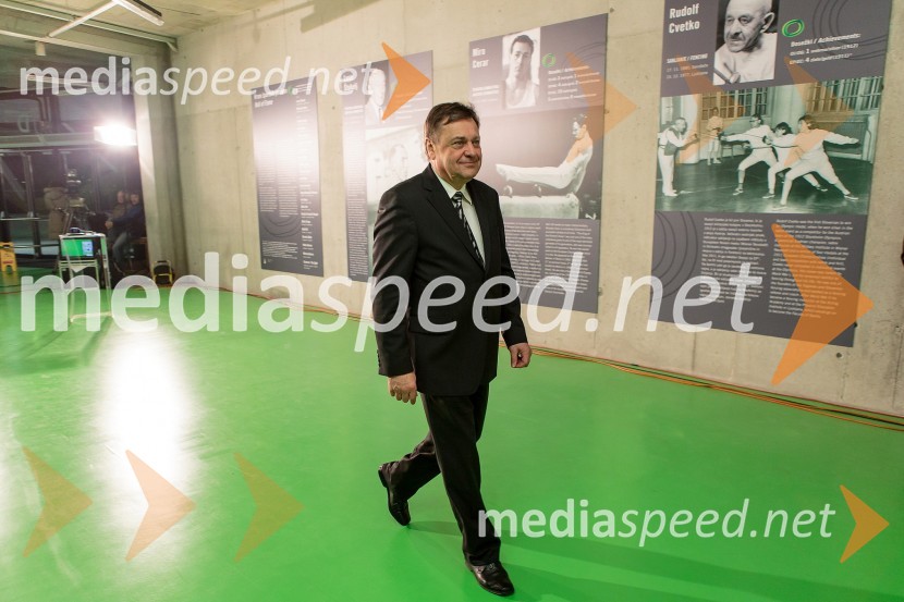 Zoran Jankovič, župan Mestne občine LjubljanaHram športnih junakov, otvoritev