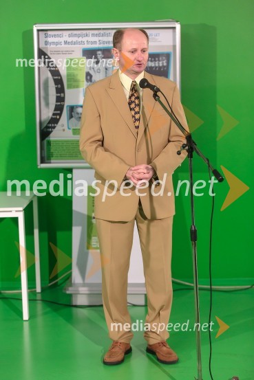 Jože Zidar, predsednik Društva športnih novinarjev SlovenijeHram športnih junakov, otvoritev