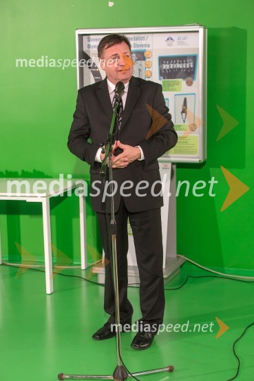 Zoran Jankovič, župan Mestne občine LjubljanaHram športnih junakov, otvoritev