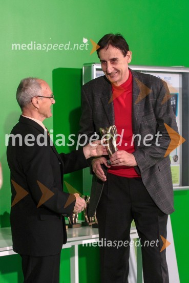 Miro Cerar, nekdanji gimnastičar in član Hrama športnih junakov; Aljoša Žorga, nekdanji košarkar in član Hrama športnih junakovHram športnih junakov, otvoritev