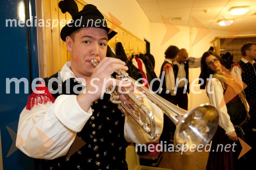 Blaž Turinek, trobentarVečer Franca Koširja pod Avsenikovo marelo