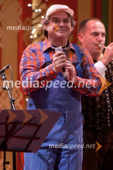 Klemen Košir, sin Franca KoširjaVečer Franca Koširja pod Avsenikovo marelo