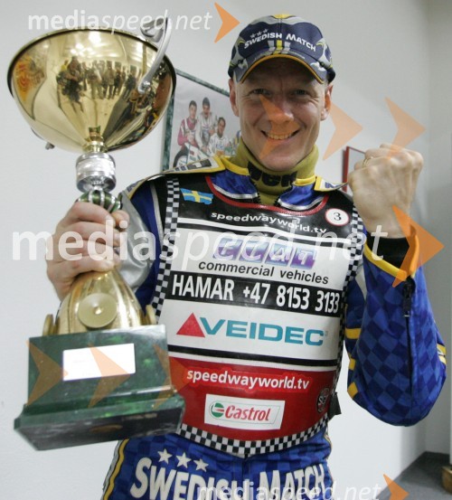Spidvejist Tony Rickardsson (Švedska)Tony Rickardsson (Švedska), speedway-ist