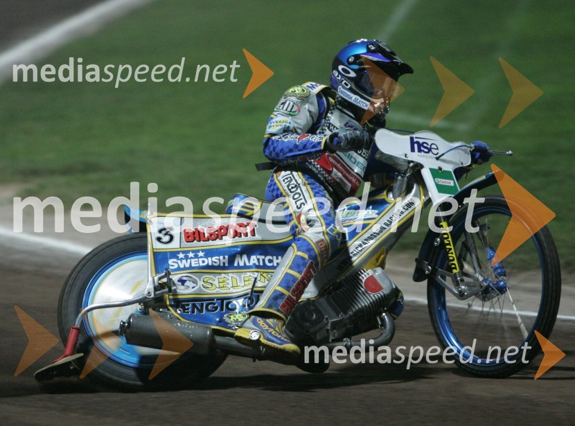 Spidvejist Tony Rickardsson (Švedska)Tony Rickardsson (Švedska), speedway-ist