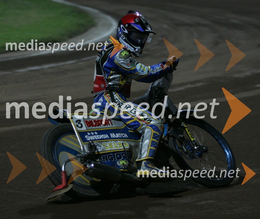 Spidvejist Tony Rickardsson (Švedska)Tony Rickardsson (Švedska), speedway-ist