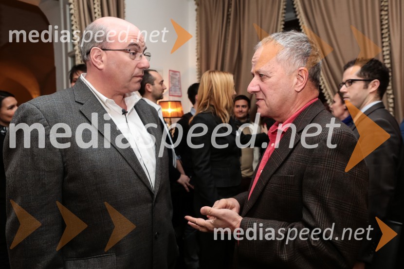 Jeff Hoffman, svetovalec Baracka Obame; Joseph Adamo Mussomeli, veleposlanik Združenih držav Amerike v SlovenijiAmCham, srečanje in pogovor z Jeffom Hoffmanom, svetovalcem Baracka Obame