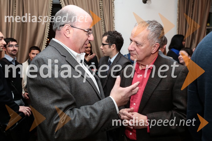 Jeff Hoffman, svetovalec Baracka Obame; Joseph Adamo Mussomeli, veleposlanik Združenih držav Amerike v SlovenijiAmCham, srečanje in pogovor z Jeffom Hoffmanom, svetovalcem Baracka Obame