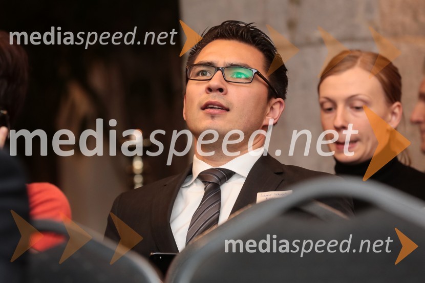 Lothar Schupet, generalni direktor BMW Group SlovenijaAmCham, srečanje in pogovor z Jeffom Hoffmanom, svetovalcem Baracka Obame