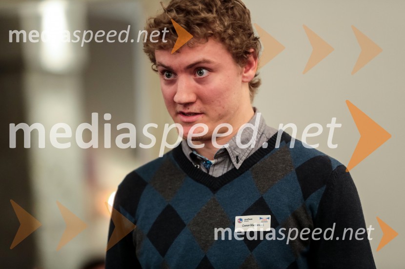 Connor MacCormickAmCham, srečanje in pogovor z Jeffom Hoffmanom, svetovalcem Baracka Obame