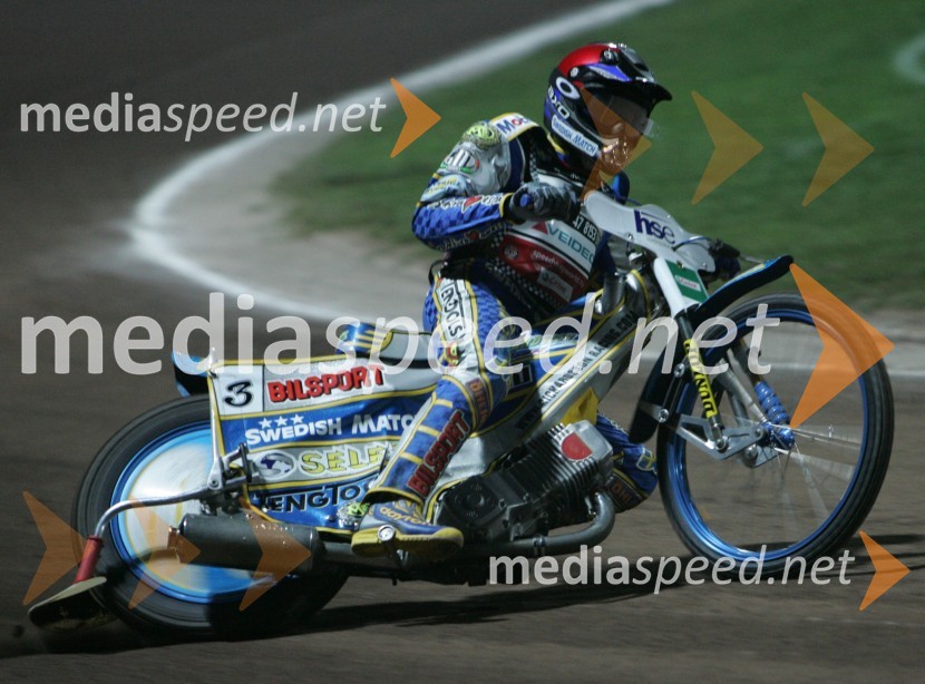 Spidvejist Tony Rickardsson (Švedska)Tony Rickardsson (Švedska), speedway-ist