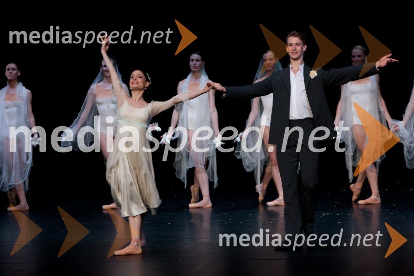 Ana Klašnja, baletka in Lucas Jerkander, baletni plesalecAna Klašnja je prva žirantka nove sezone Slovenija ima talent