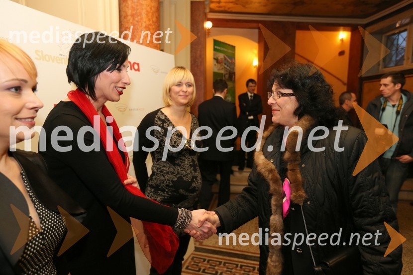 Melita Berzelak, glavna in odgovorna urednica revije Jana; mag. Lilijana Kornhauser Cerar, pediatrinja in Slovenka leta 2007Slovenka leta 2012 je Urška Žolnir