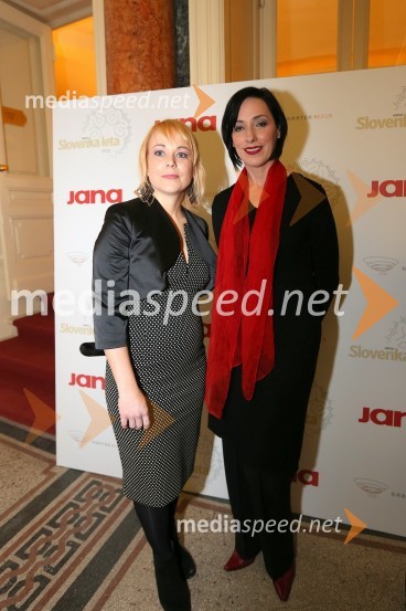 Tanja Škarjot, izvršna urednica uredništev Krater media; Melita Berzelak, glavna in odgovorna urednica revije JanaSlovenka leta 2012 je Urška Žolnir