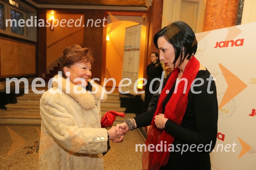 Tjaša Andree Prosenc, odvetnica; Melita Berzelak, glavna in odgovorna urednica revije JanaSlovenka leta 2012 je Urška Žolnir