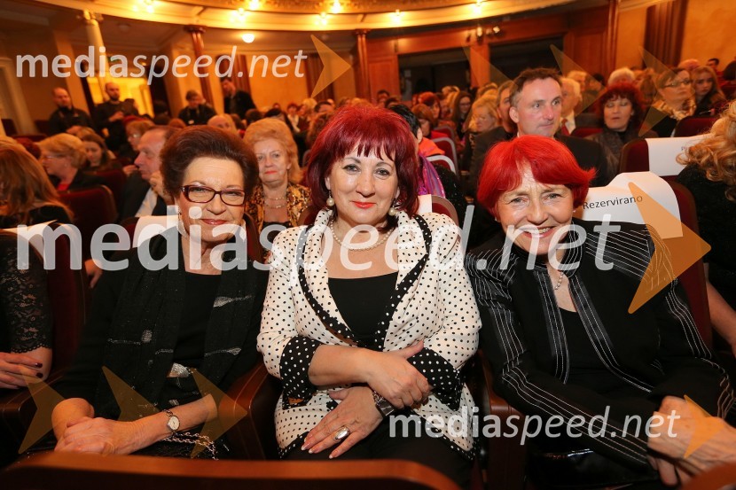 Elza Budau, pevka; Vlasta Nussdorfer, predsednica društva Beli obroč; Mojca Senčar, predsednica društva Europa Donna, Slovenka leta leta 1988Slovenka leta 2012 je Urška Žolnir