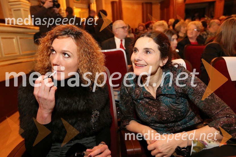 Petra Majdič, nekdanja tekačica na smučeh; Eva Škofič Maurer, klovnesaSlovenka leta 2012 je Urška Žolnir