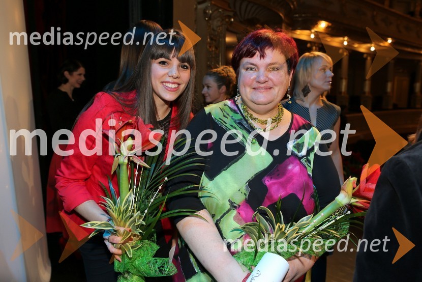 Špela Lipošek, sekretarka na oddelku za socialna in zdravstvena vprašanja Študentske organizacije Univerze v Mariboru; Miša Pušenjak; agronomka in svetovalka za zelenjadarstvo na kmetijski svetovalni službi v KGZ MariborSlovenka leta 2012 je Urška Žolnir