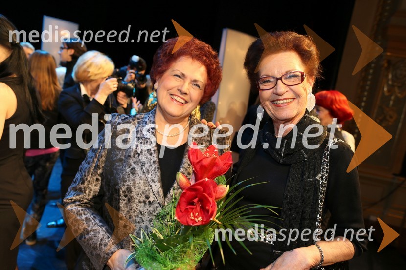Dubravka Tomšič Srebotnjak, pianistka; Elza Budau, pevkaSlovenka leta 2012 je Urška Žolnir