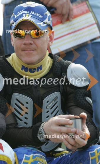 Spidvejist Tony Rickardsson (Švedska)Tony Rickardsson (Švedska), speedway-ist