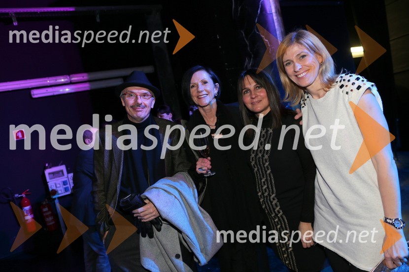 Slavka Pajk, stilistka; spremljevalec Miha Berdajs; Jolanda Ugrin vodja marketinga Modiana d.o.o.; Andreja Comino, novinarkaSlovenka leta 2012 je Urška Žolnir