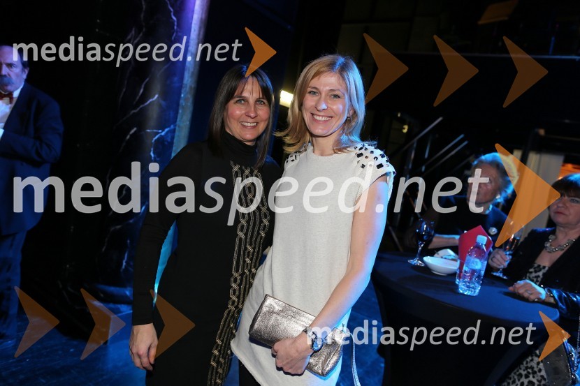 Jolanda Ugrin vodja marketinga Modiana d.o.o.; Andreja Comino, novinarkaSlovenka leta 2012 je Urška Žolnir