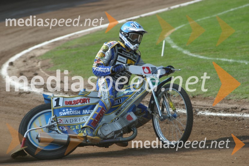 Spidvejist Tony Rickardsson (Švedska)Tony Rickardsson (Švedska), speedway-ist
