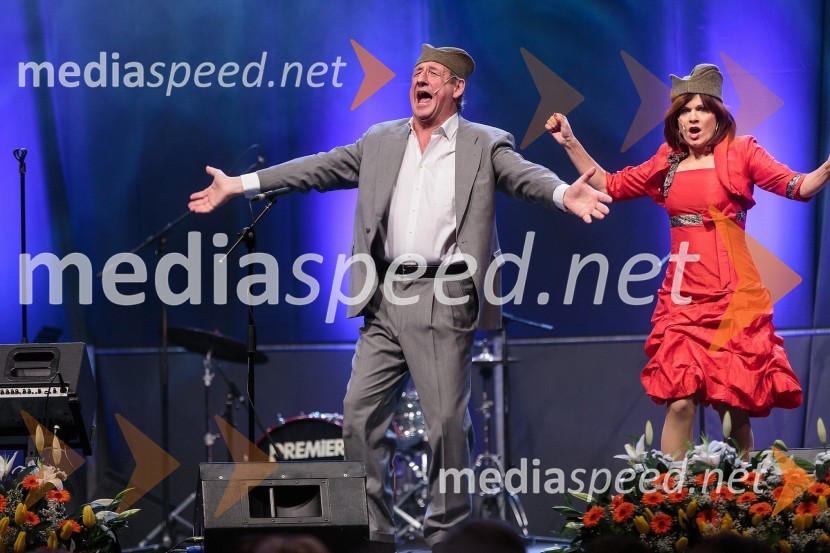 Roman Končar; Simona VodopivecKoncert ob 60 letnici delovanja ansambla Avsenik