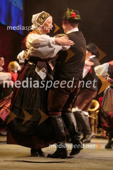 Folklorna skupina Iskra EmecoKoncert ob 60 letnici delovanja ansambla Avsenik