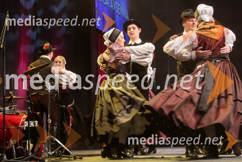 Folklorna skupina Iskra EmecoKoncert ob 60 letnici delovanja ansambla Avsenik